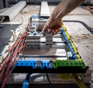 Cum se integrează instalațiile electrice și sanitare în proiectele comerciale mari